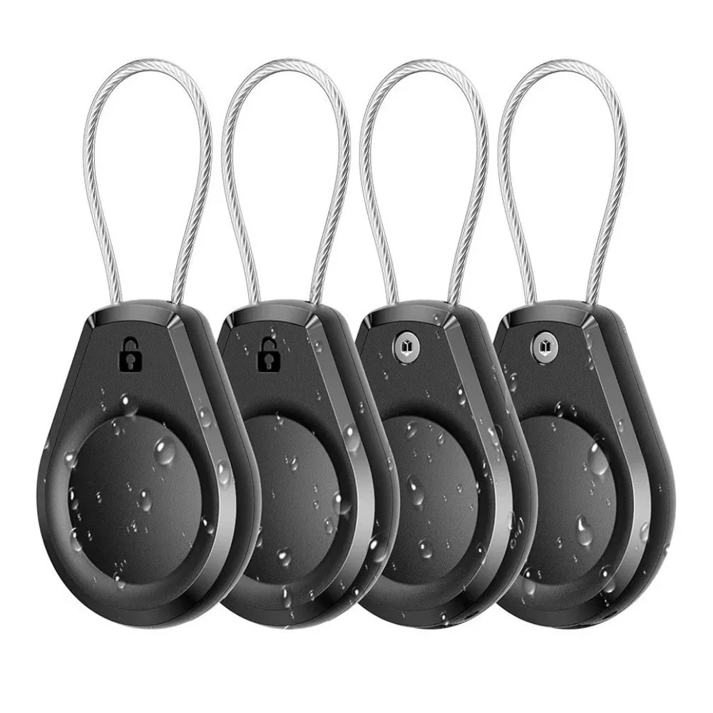Android Air Tags 4-pack And 4-pack Of Keychain Holders NEW Never Opened